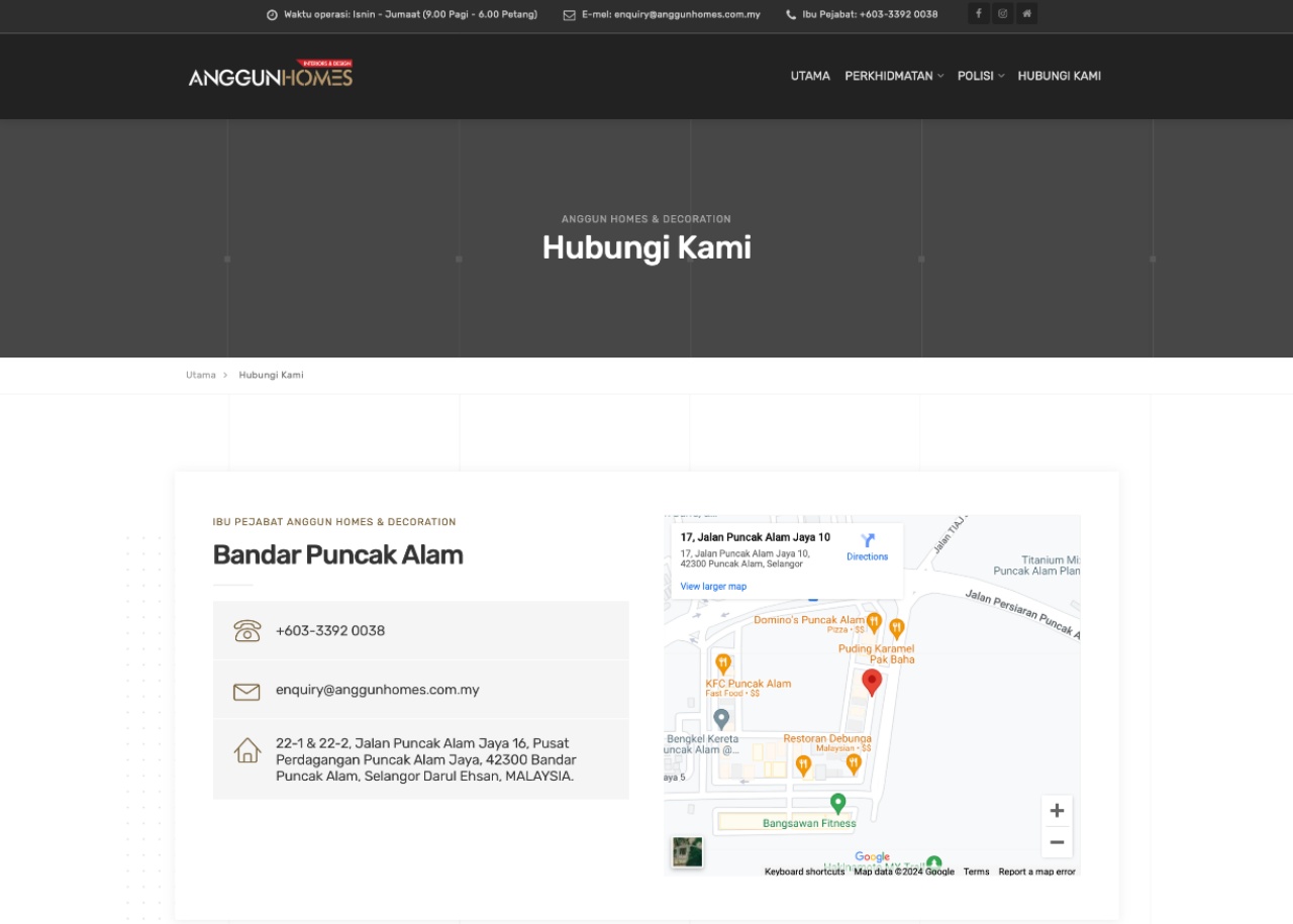 Website - Anggun Group Holdings Sdn. Bhd.